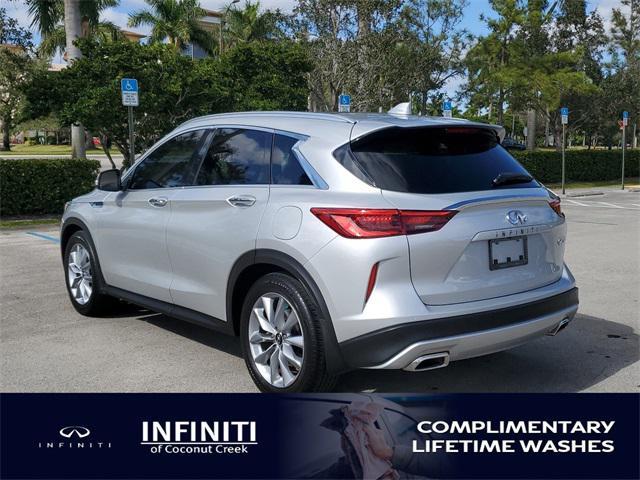 used 2021 INFINITI QX50 car, priced at $27,235