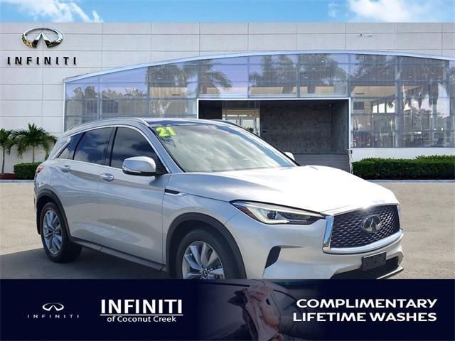 used 2021 INFINITI QX50 car, priced at $27,235