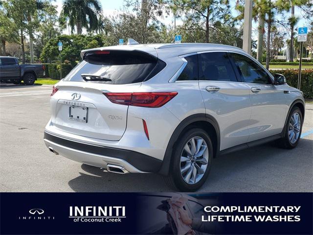 used 2021 INFINITI QX50 car, priced at $27,235