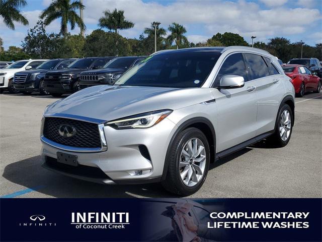 used 2021 INFINITI QX50 car, priced at $27,235