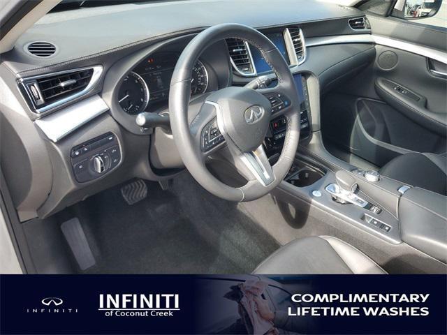 used 2021 INFINITI QX50 car, priced at $27,235