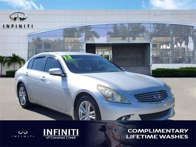 used 2013 INFINITI G37 car, priced at $14,512