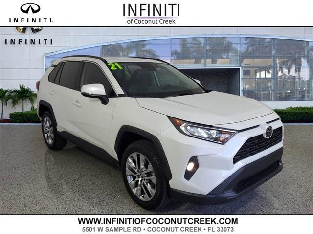 used 2021 Toyota RAV4 car, priced at $27,987