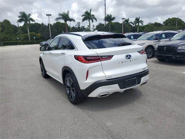 new 2025 INFINITI QX55 car, priced at $53,485