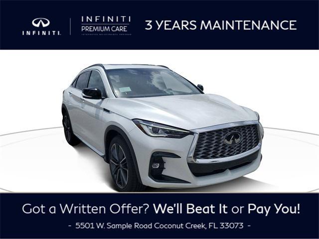 new 2025 INFINITI QX55 car, priced at $53,485