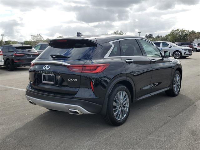 new 2025 INFINITI QX50 car, priced at $44,675