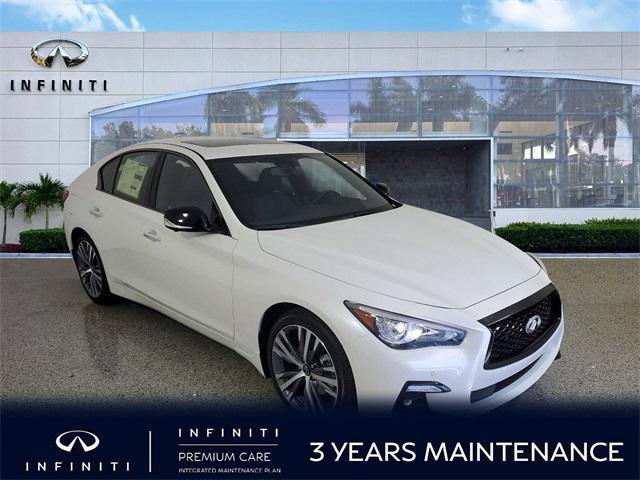 new 2024 INFINITI Q50 car, priced at $54,660