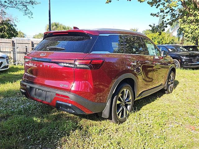 new 2025 INFINITI QX60 car, priced at $59,375