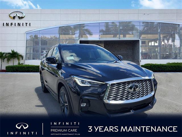 new 2025 INFINITI QX55 car, priced at $52,085