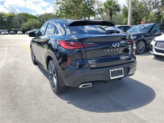 new 2025 INFINITI QX55 car, priced at $52,085