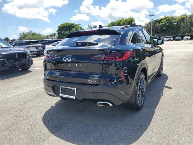 new 2025 INFINITI QX55 car, priced at $52,085