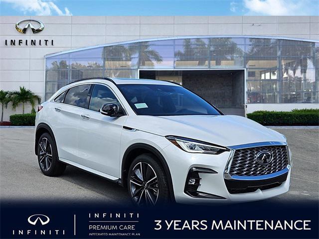 new 2025 INFINITI QX55 car, priced at $53,485