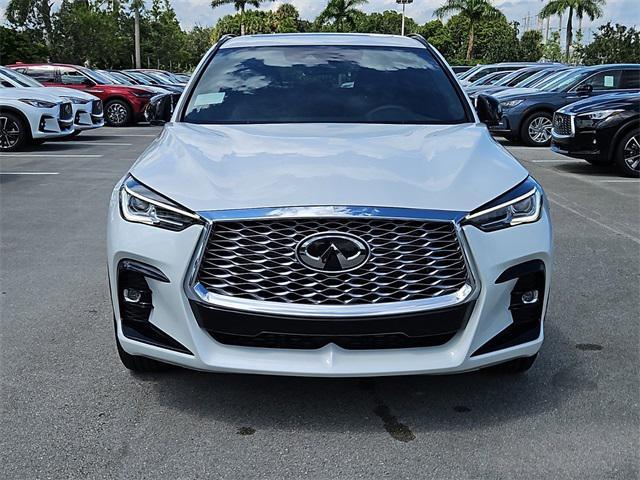 new 2025 INFINITI QX55 car, priced at $53,485