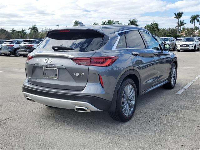 new 2025 INFINITI QX50 car, priced at $49,270