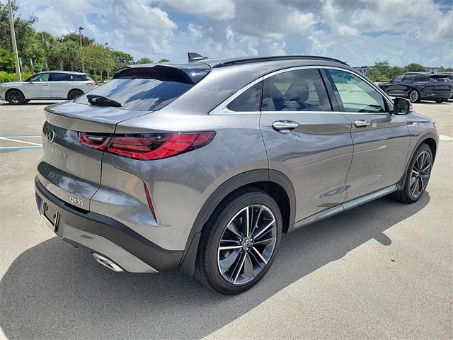 new 2025 INFINITI QX55 car, priced at $52,550