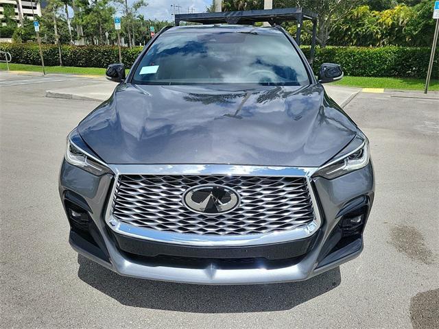 new 2025 INFINITI QX55 car, priced at $52,550