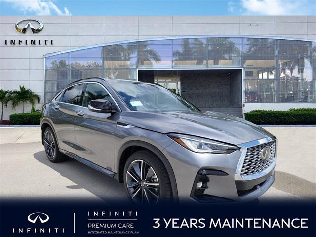 new 2025 INFINITI QX55 car, priced at $52,550