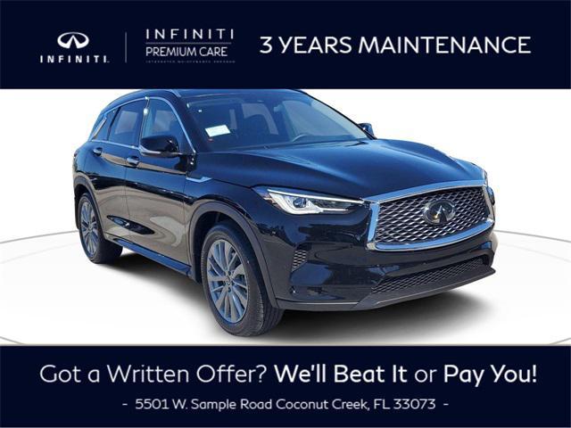 new 2025 INFINITI QX50 car, priced at $49,270