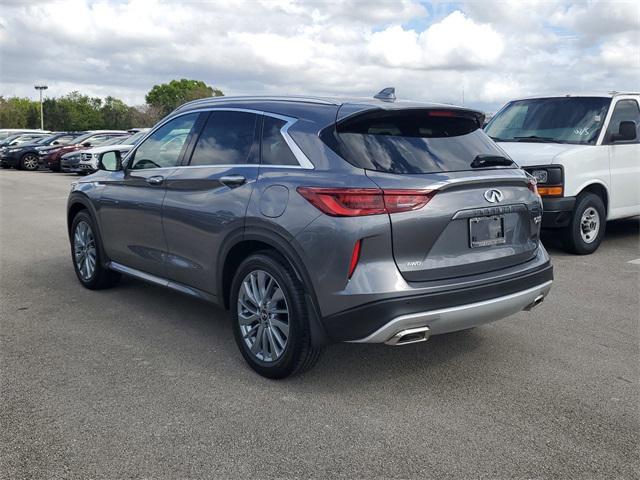 new 2025 INFINITI QX50 car, priced at $49,935