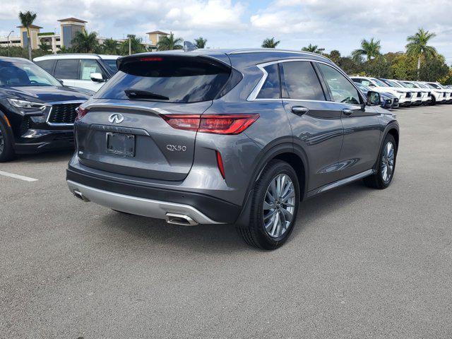 new 2025 INFINITI QX50 car, priced at $38,935