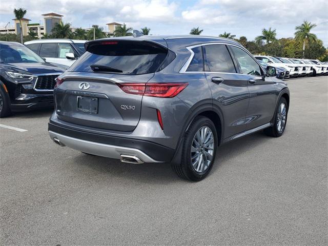 new 2025 INFINITI QX50 car, priced at $49,935