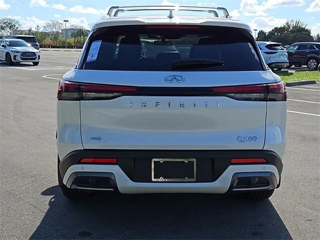 new 2025 INFINITI QX60 car, priced at $67,160