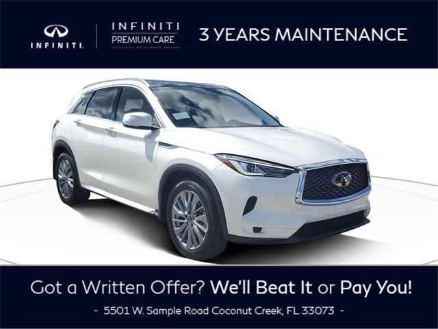 new 2025 INFINITI QX50 car, priced at $50,170