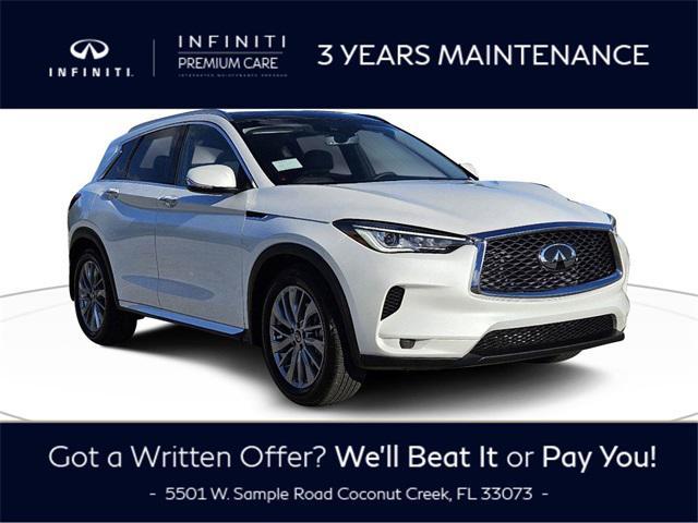 new 2025 INFINITI QX50 car, priced at $50,170