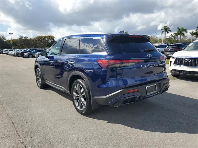 new 2025 INFINITI QX60 car, priced at $59,170