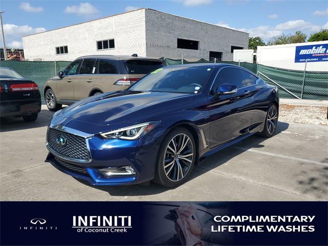 used 2022 INFINITI Q60 car, priced at $39,981
