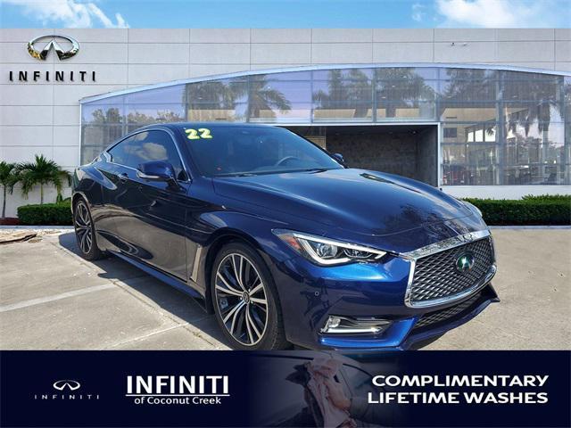 used 2022 INFINITI Q60 car, priced at $39,981