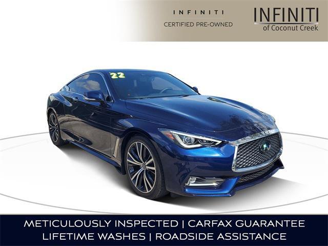 used 2022 INFINITI Q60 car, priced at $38,891
