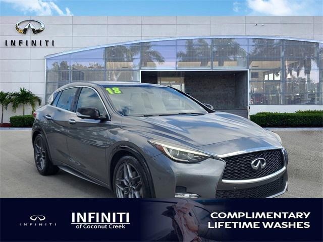 used 2018 INFINITI QX30 car, priced at $15,491