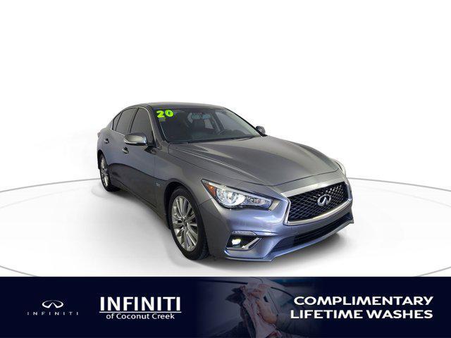used 2020 INFINITI Q50 car, priced at $21,985
