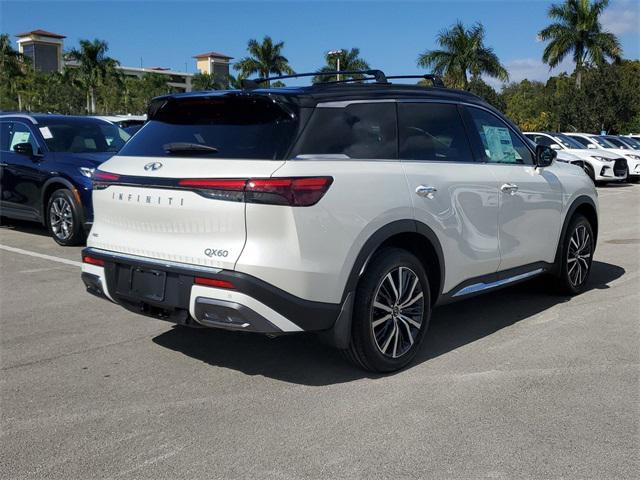 new 2025 INFINITI QX60 car, priced at $69,550