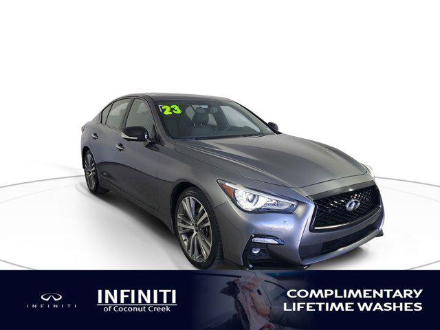 used 2023 INFINITI Q50 car, priced at $37,585