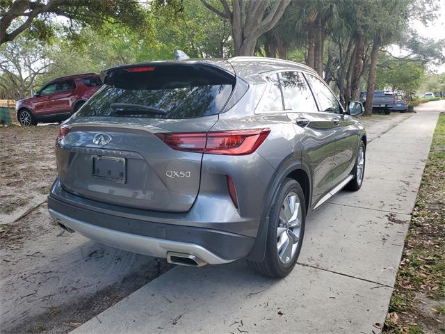 used 2022 INFINITI QX50 car, priced at $31,791