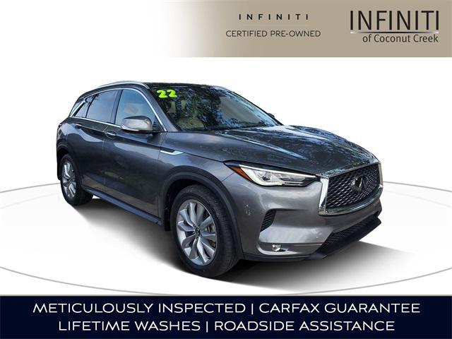 used 2022 INFINITI QX50 car, priced at $31,791