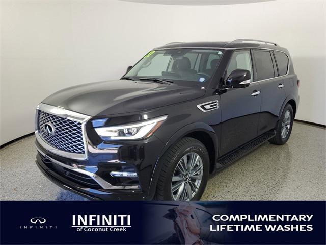 used 2022 INFINITI QX80 car, priced at $43,712