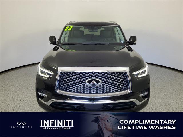 used 2022 INFINITI QX80 car, priced at $43,712