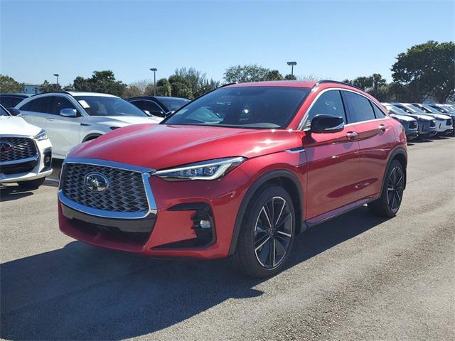 new 2025 INFINITI QX55 car, priced at $58,080