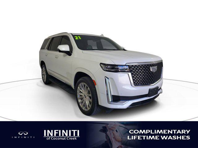 used 2021 Cadillac Escalade car, priced at $59,985