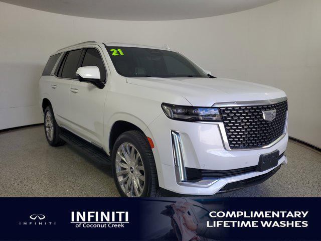 used 2021 Cadillac Escalade car, priced at $59,988