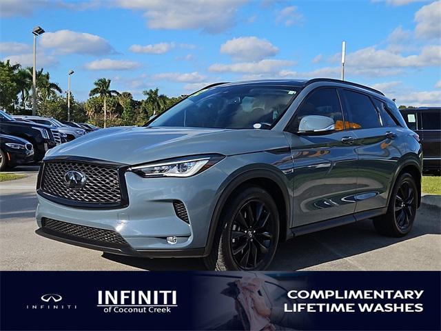 used 2022 INFINITI QX50 car, priced at $30,996