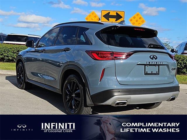 used 2022 INFINITI QX50 car, priced at $30,996