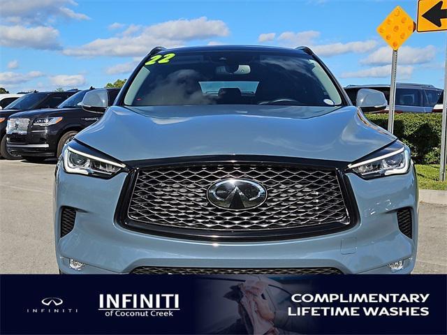 used 2022 INFINITI QX50 car, priced at $30,996