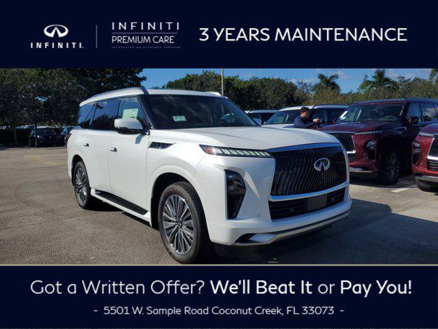 new 2026 INFINITI QX80 car, priced at $99,540
