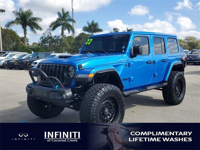 used 2022 Jeep Wrangler Unlimited car, priced at $68,994