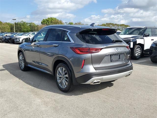 new 2025 INFINITI QX50 car, priced at $49,270