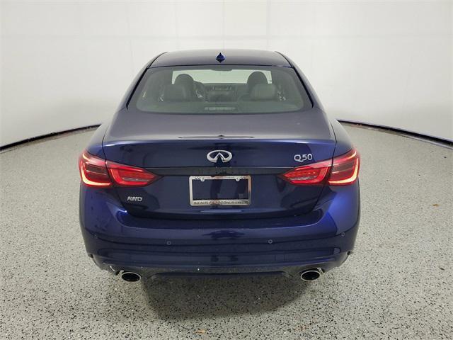 new 2024 INFINITI Q50 car, priced at $54,660